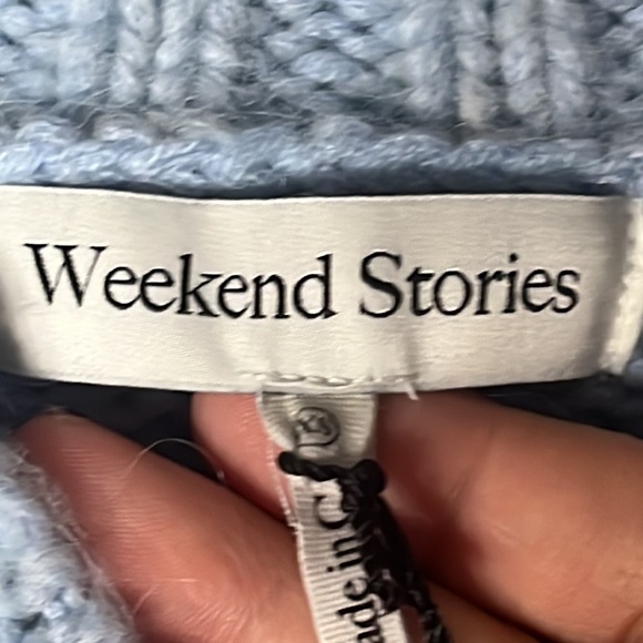 WEEKEND STORIES Ansel Cable Pullover chunky sweater - Picture 7 of 12